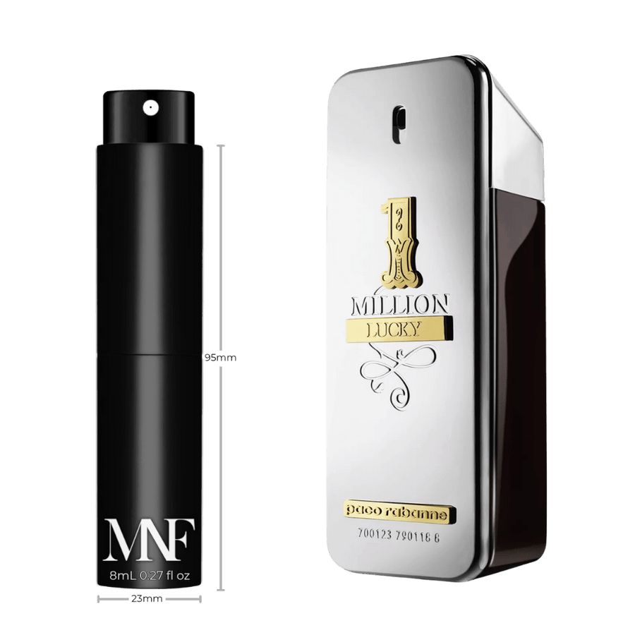 Rabanne | 1 Million Lucky | Eau de Toilette | 8mL Travel Spray