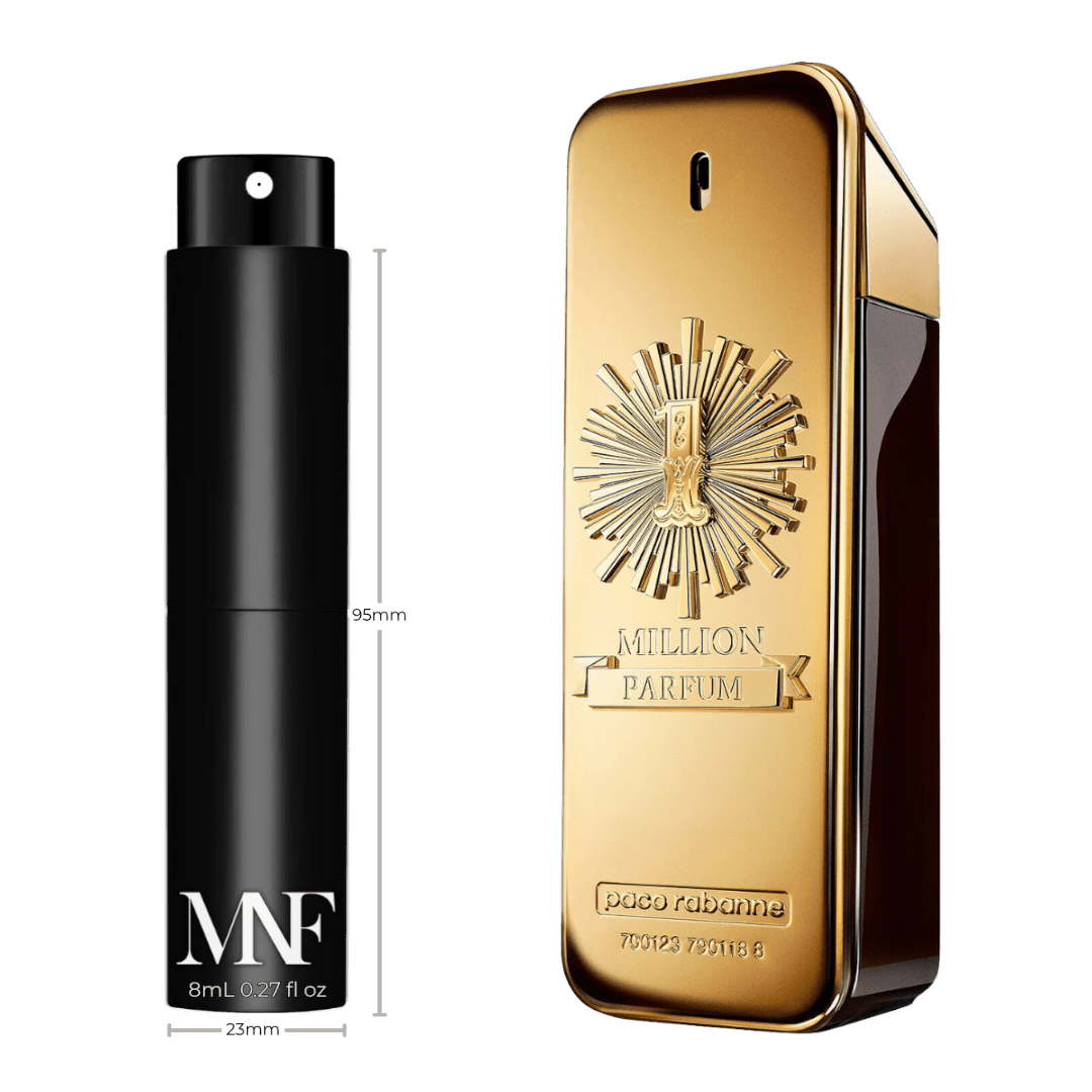 Rabanne | 1 Million Parfum | Parfum | 8mL Travel Spray - Authentic Designer Fragrance | My Next Fragrance