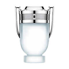 Retail Invictus Aqua bottle shown as a retail-price reference.