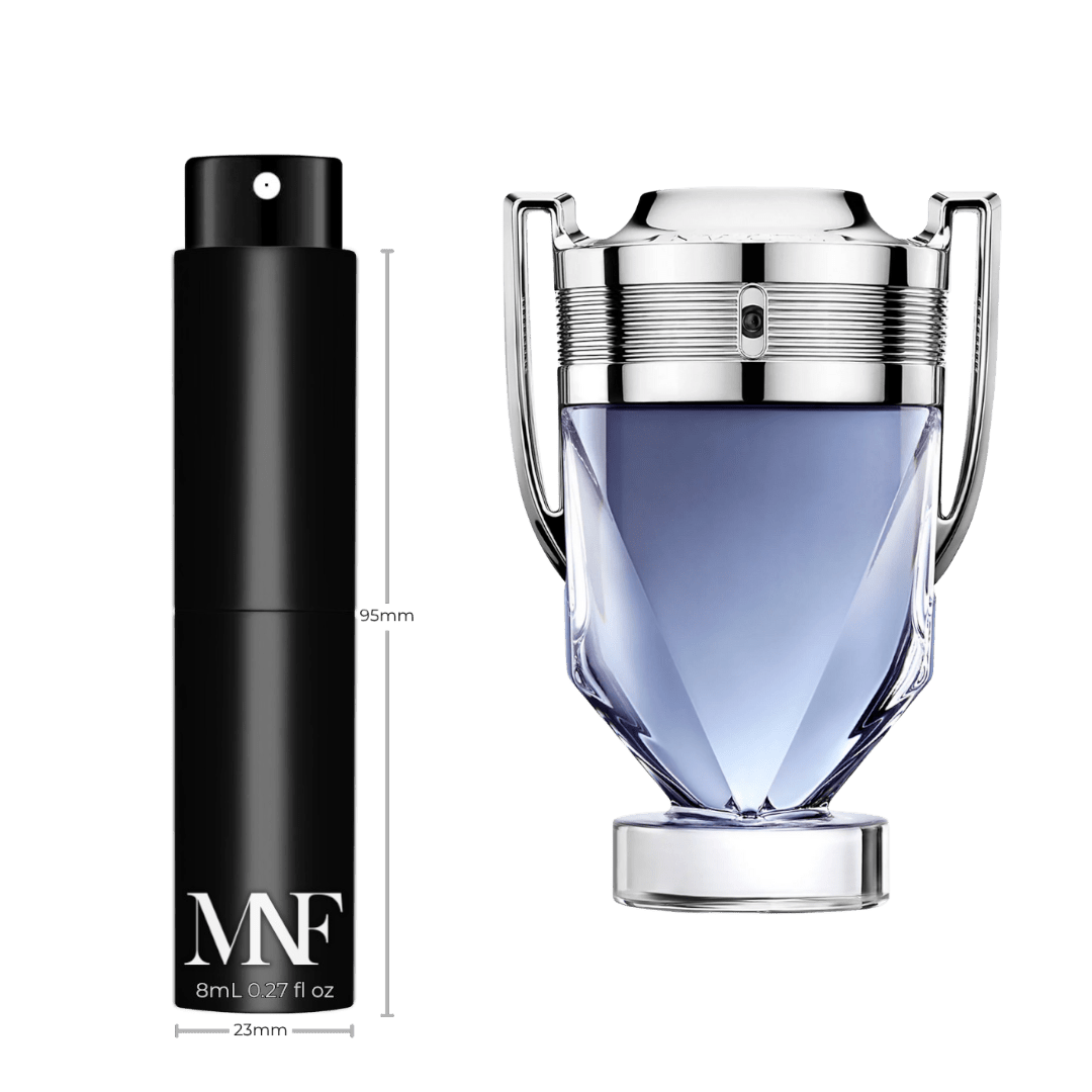 Rabanne | Invictus | Eau de Toilette | 8mL Travel Spray - Authentic Designer Fragrance | My Next Fragrance