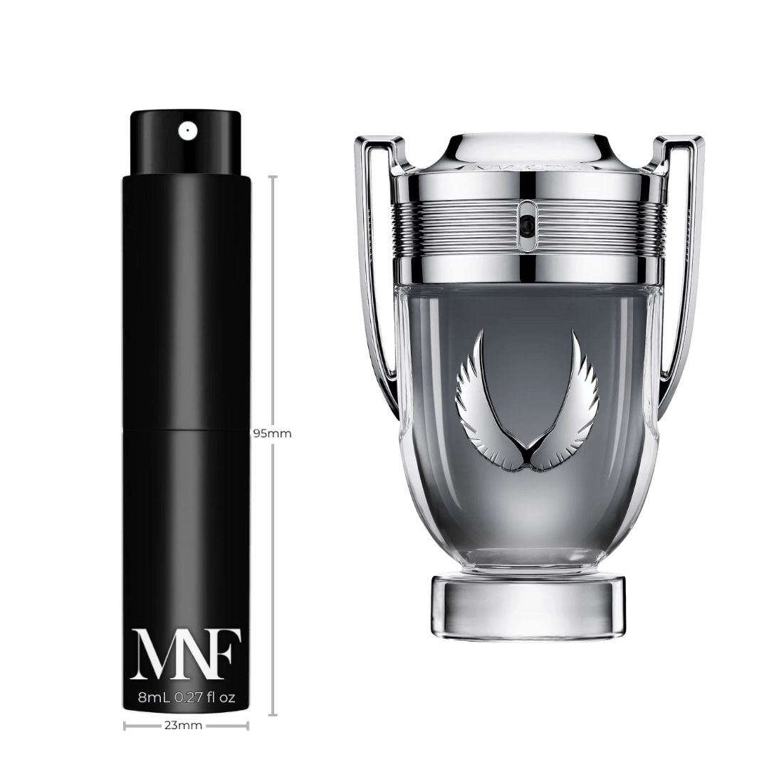 Rabanne | Invictus Platinum | Eau de Parfum | 8mL Travel Spray - Authentic Designer Fragrance | My Next Fragrance