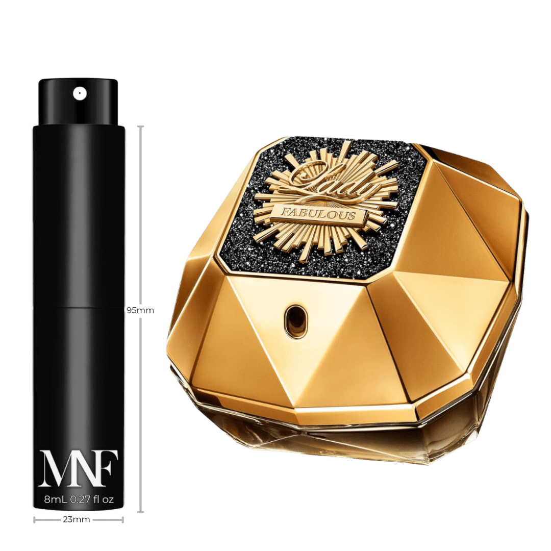 Rabanne | Lady Million Fabulous | Eau de Parfum Intense | 8mL Travel Spray - Authentic Designer Fragrance | My Next Fragrance
