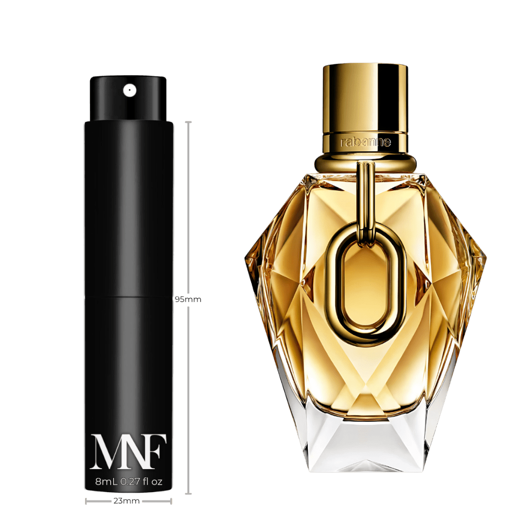 Rabanne | Million Gold for Her | Eau de Parfum | 8mL Travel Spray - Authentic Designer Fragrance | My Next Fragrance