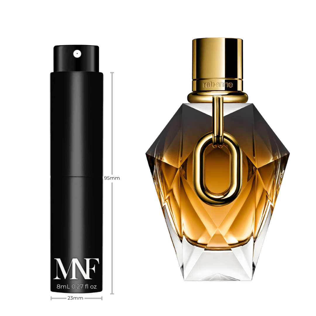 Rabanne | Million Gold For Her | Parfum | 8mL Travel Spray - Authentic Designer Fragrance | My Next Fragrance