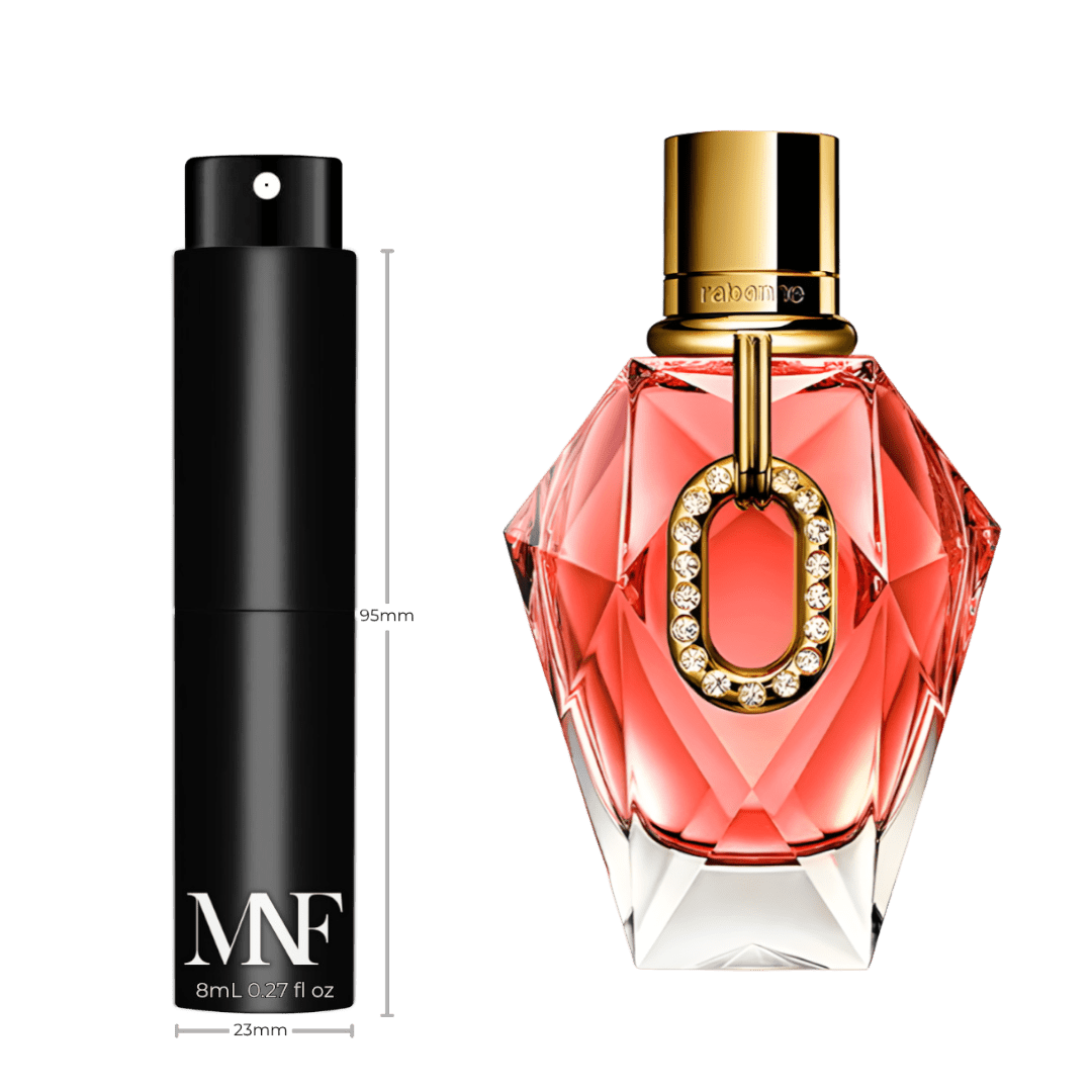 Rabanne | Million Gold For Her Pure Diamonds | Eau de Parfum | 8mL Travel Spray - Authentic Designer Fragrance | My Next Fragrance