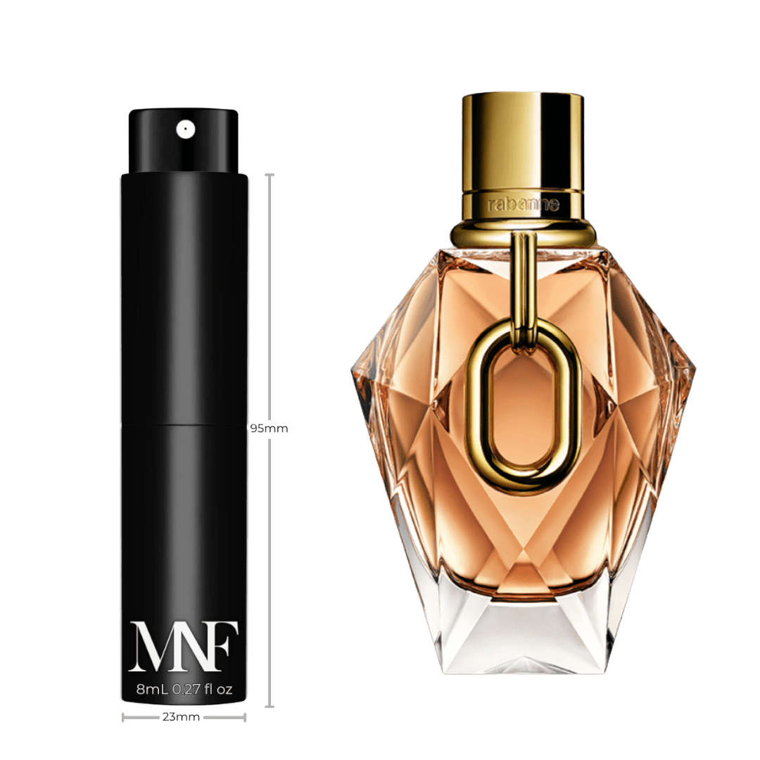 Rabanne | Million Gold for Her Pure Jasmine | Eau de Parfum | 8mL Travel Spray - Authentic Designer Fragrance | My Next Fragrance