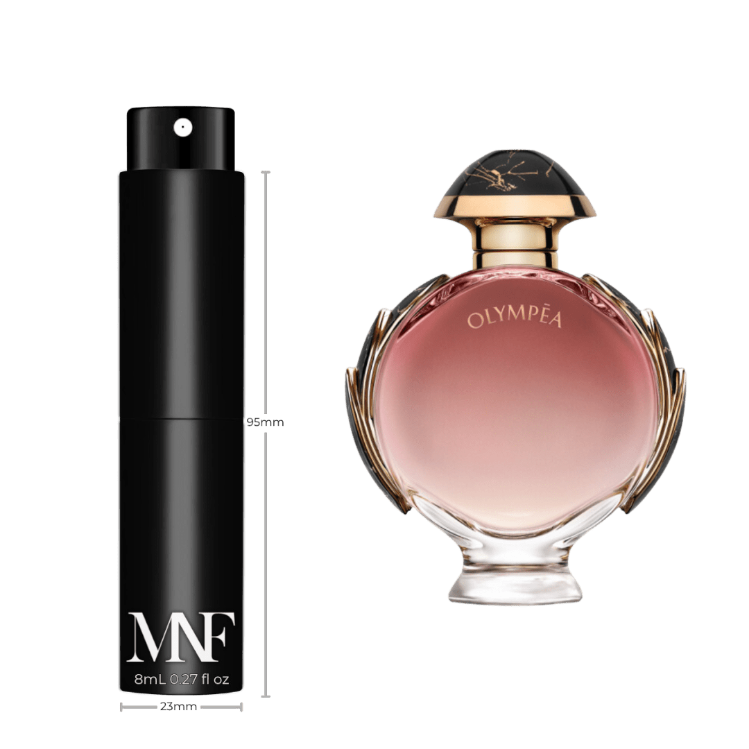Rabanne | Olympéa Onyx | Eau de Parfum | 8mL Travel Spray - Authentic Designer Fragrance | My Next Fragrance