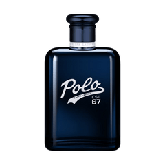 Retail Polo 67 bottle shown as a retail-price reference.