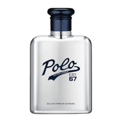 Retail Polo 67 Extreme bottle shown as a retail-price reference.
