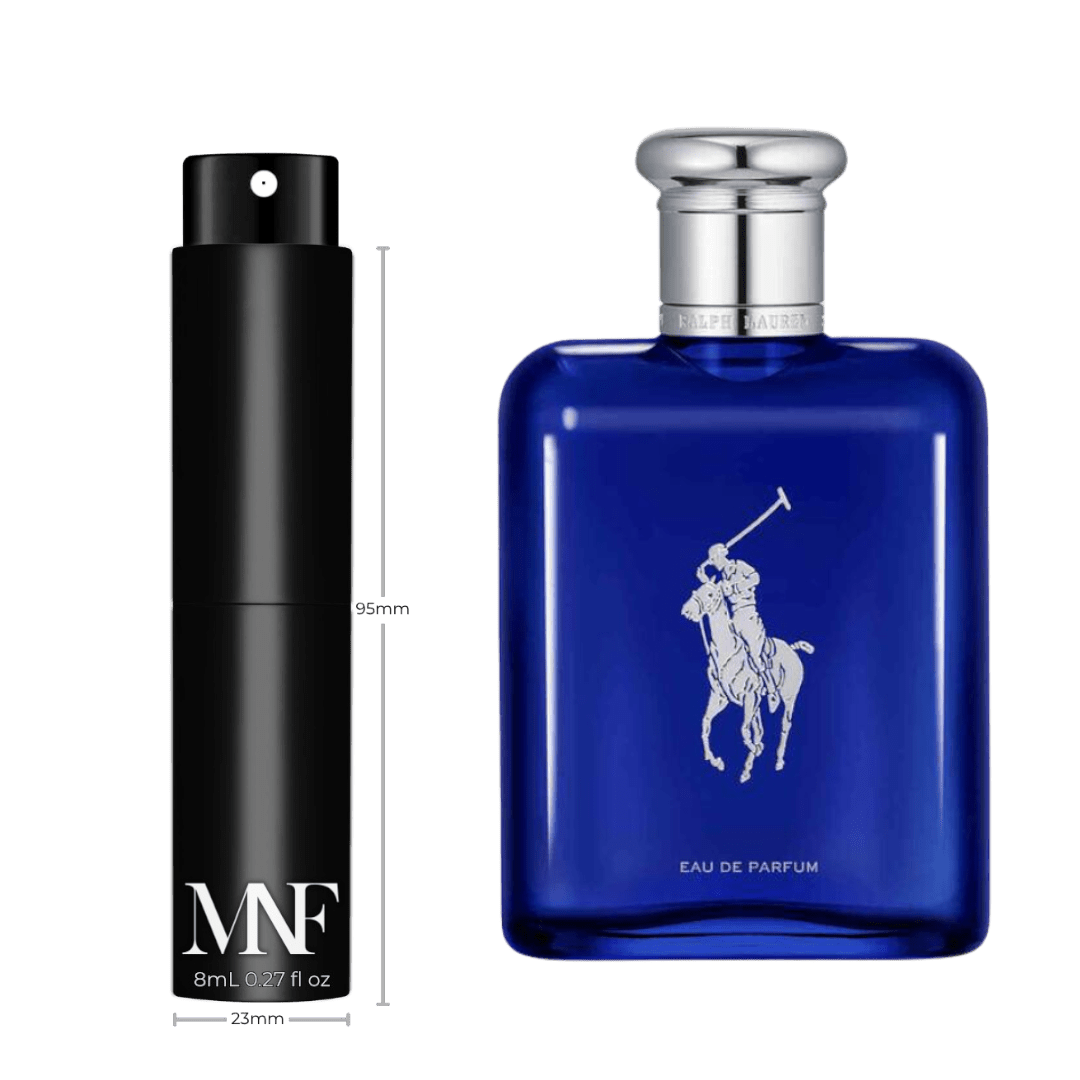 Ralph Lauren | Polo Blue | Eau de Parfum | 8mL Travel Spray - Authentic Designer Fragrance | My Next Fragrance