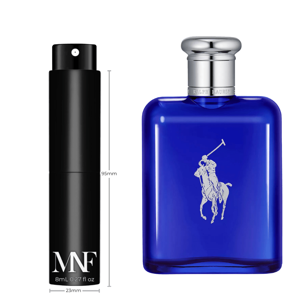 Ralph Lauren | Polo Blue | Eau de Toilette | 8mL Travel Spray - Authentic Designer Fragrance | My Next Fragrance