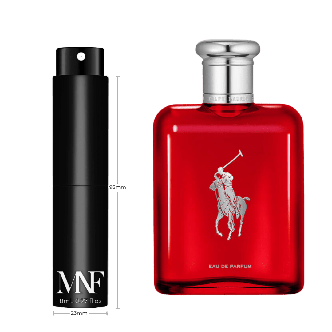 Ralph Lauren | Polo Red | Eau de Parfum | 8mL Travel Spray - Authentic Designer Fragrance | My Next Fragrance