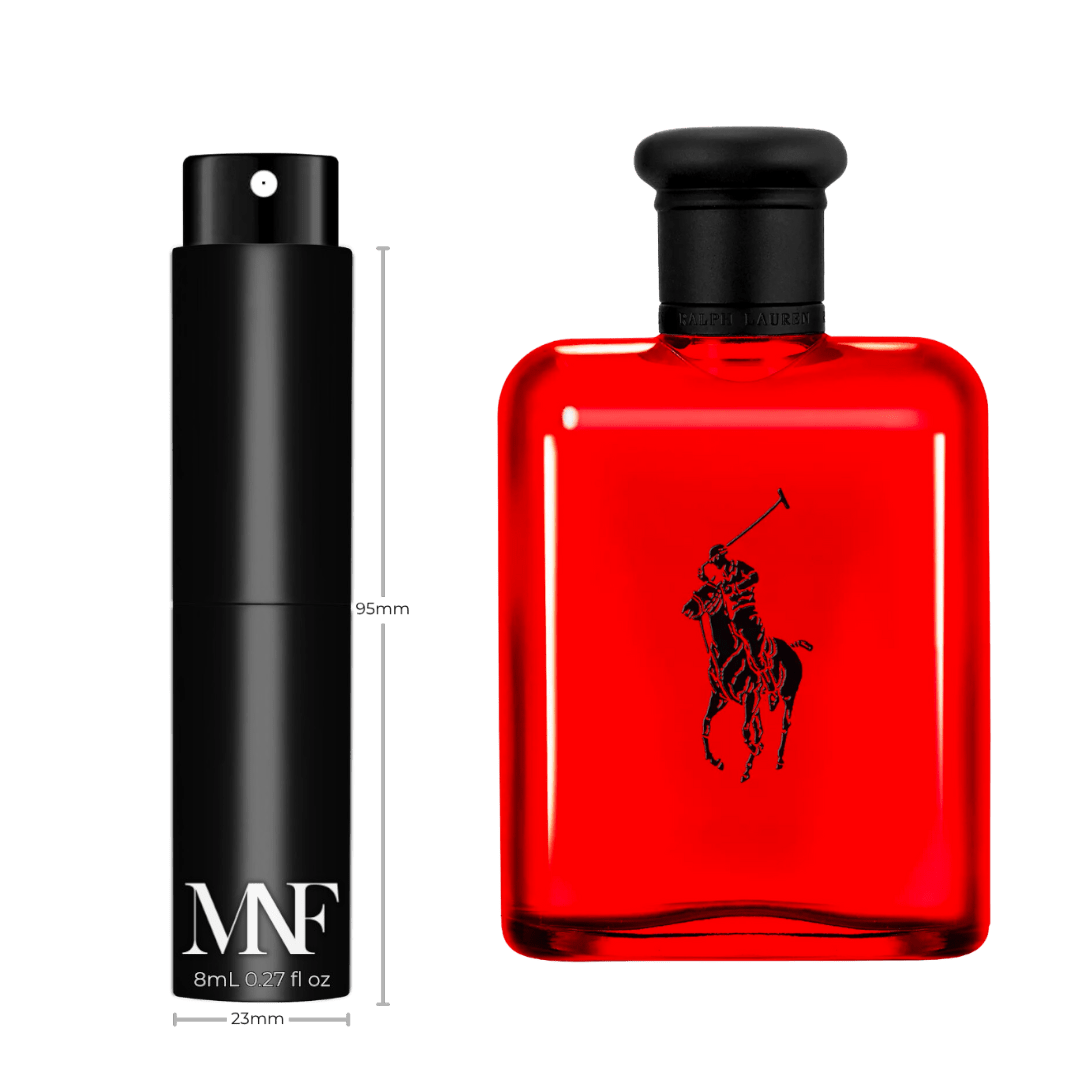 Ralph Lauren | Polo Red | Eau de Toilette | 8mL Travel Spray - Authentic Designer Fragrance | My Next Fragrance