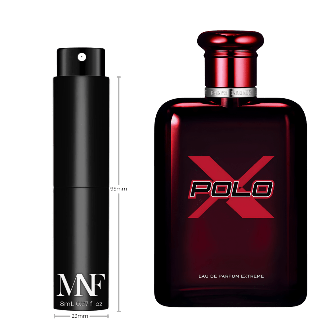 Ralph Lauren | Polo Red Extreme | Eau de Parfum Extreme | 8mL Travel Spray - Authentic Designer Fragrance | My Next Fragrance