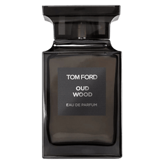 Retail Oud Wood bottle shown as a retail-price reference.