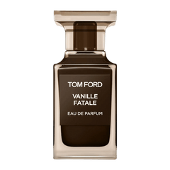 Retail Vanille Fatale bottle shown as a retail-price reference.