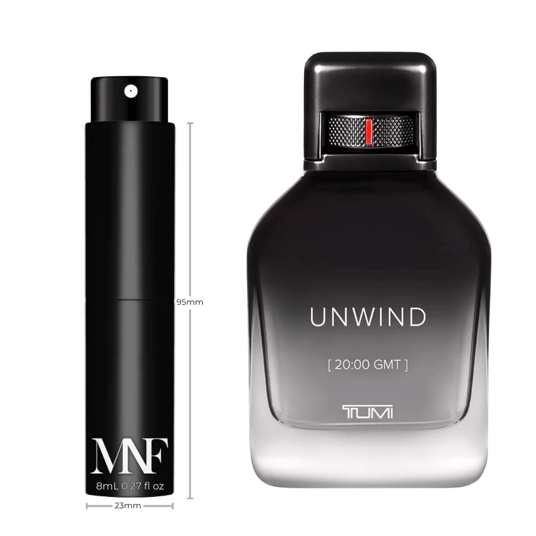 TUMI | Unwind | Eau de Parfum | 8mL Travel Spray - Authentic Designer Fragrance | My Next Fragrance