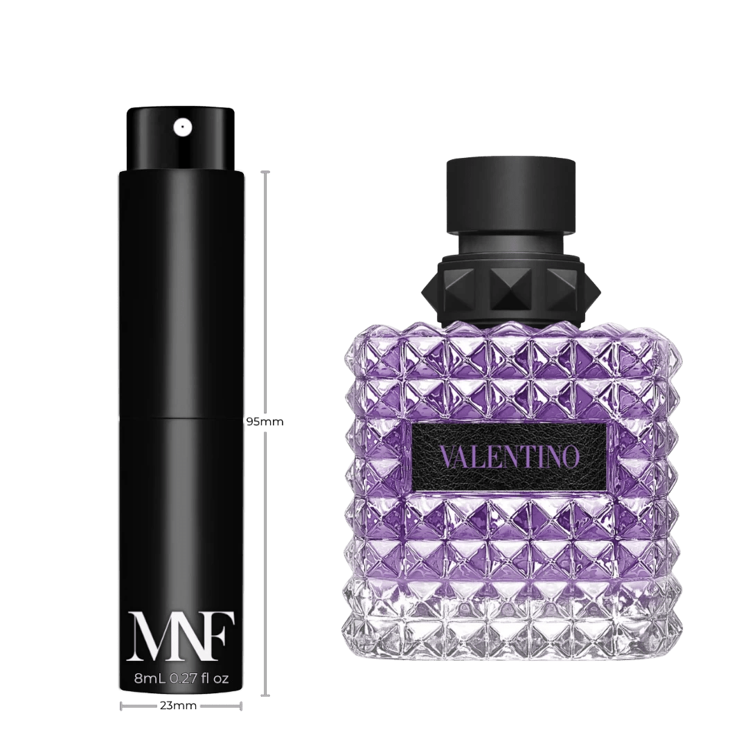 Valentino | Donna Born in Roma Purple Melancholia | Eau de Parfum | 8mL Travel Spray - Authentic Designer Fragrance | My Next Fragrance