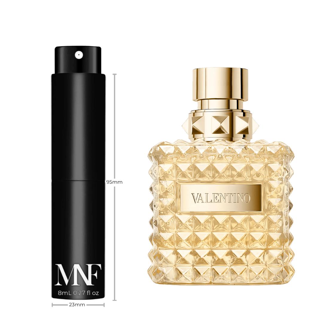 Valentino | Donna Born in Roma Rendez-Vous The Gold | Eau de Parfum | 8mL Travel Spray - Authentic Designer Fragrance | My Next Fragrance