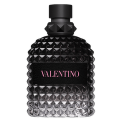 Retail Uomo Born in Roma bottle shown as a retail-price reference.