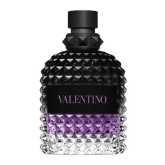 Retail Uomo Born in Roma Purple Melancholia bottle shown as a retail-price reference.