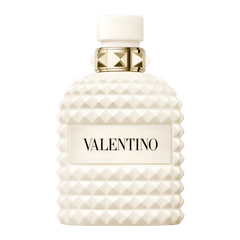 Retail Uomo Born in Roma Rendez-Vous Ivory bottle shown as a retail-price reference.