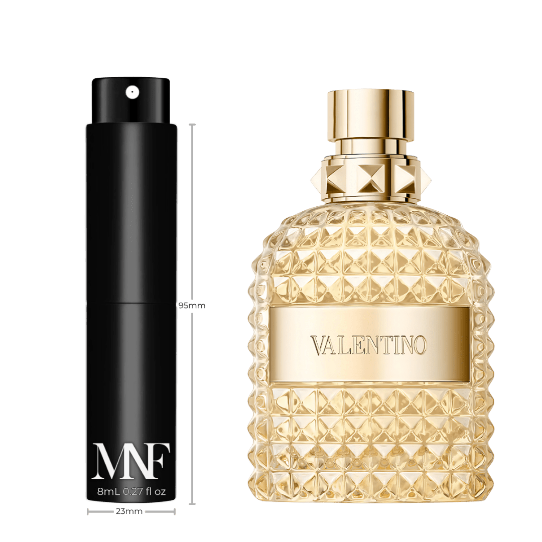 Valentino | Uomo Born in Roma Rendez-Vous The Gold | Eau de Toilette | 8mL Travel Spray - Authentic Designer Fragrance | My Next Fragrance