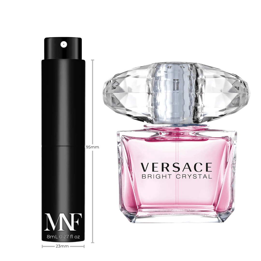 Versace | Bright Crystal | Eau de Toilette | 8mL Travel Spray - Authentic Designer Fragrance | My Next Fragrance