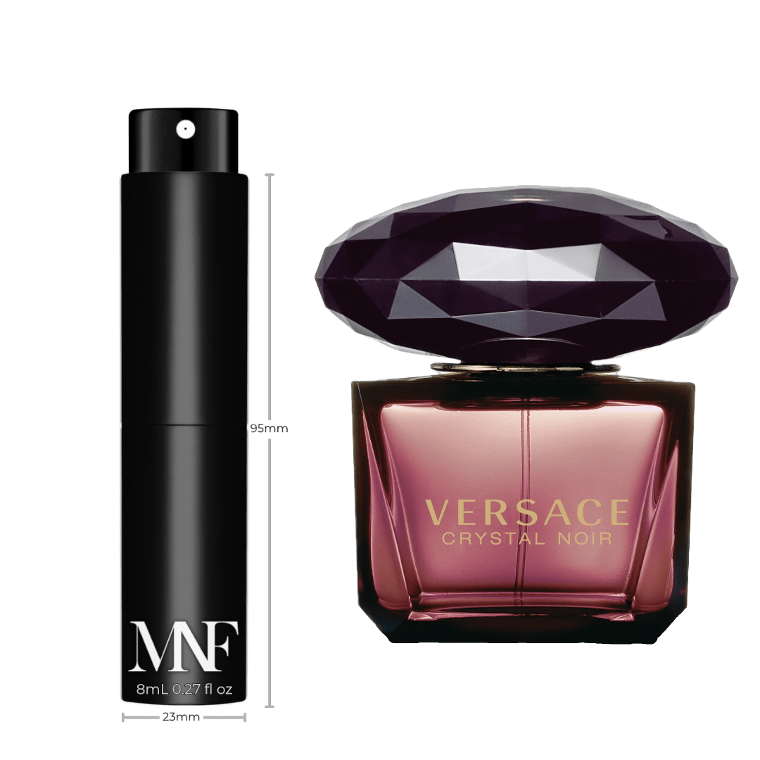 Versace | Crystal Noir | Eau de Parfum | 8mL Travel Spray - Authentic Designer Fragrance | My Next Fragrance