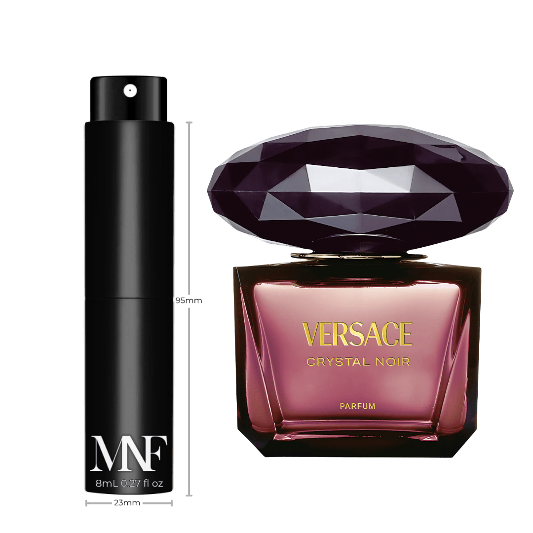 Versace | Crystal Noir | Parfum | 8mL Travel Spray - Authentic Designer Fragrance | My Next Fragrance