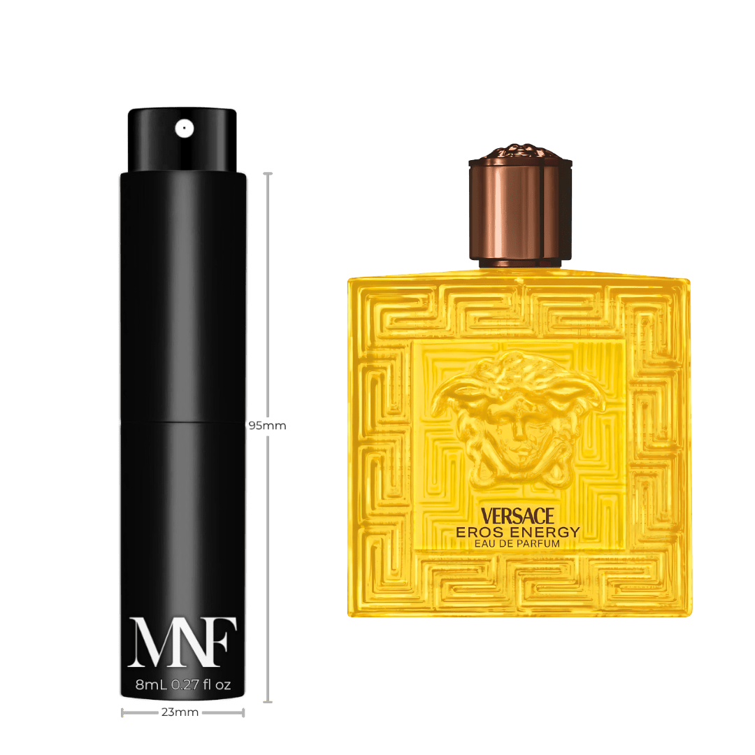 Versace | Eros Energy | Eau de Parfum | 8mL Travel Spray - Authentic Designer Fragrance | My Next Fragrance
