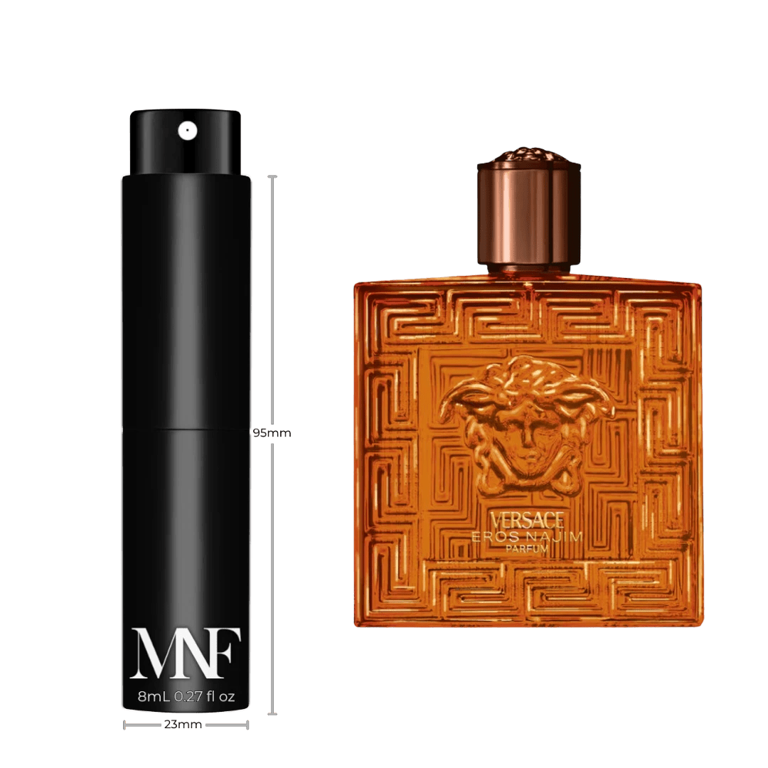 Versace | Eros Najim | Parfum | 8mL Travel Spray - Authentic Designer Fragrance | My Next Fragrance