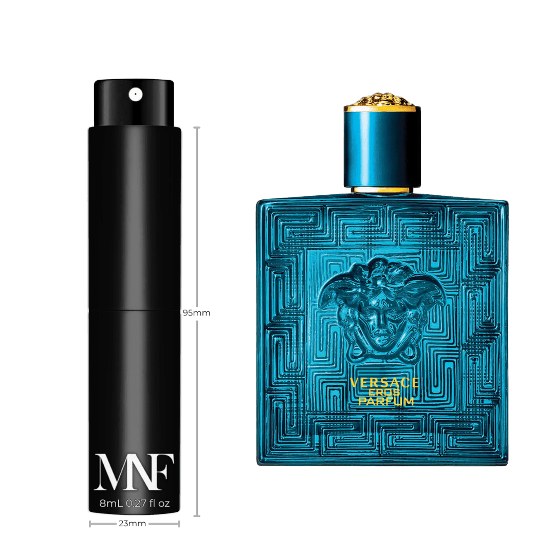 Versace | Eros | Parfum | 8mL Travel Spray - Authentic Designer Fragrance | My Next Fragrance