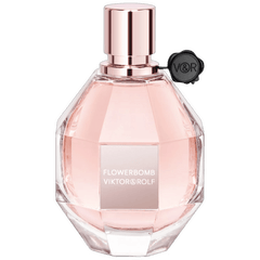 Retail Flowerbomb bottle shown as a retail-price reference.