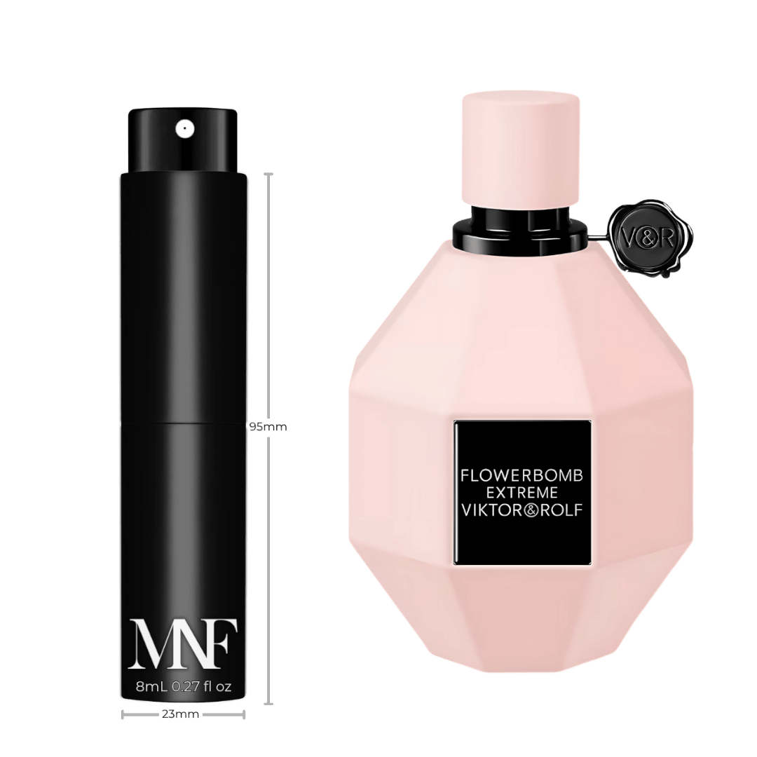 Viktor&Rolf | Flowerbomb Extreme | Eau de Parfum Intense | 8mL Travel Spray - Authentic Designer Fragrance | My Next Fragrance