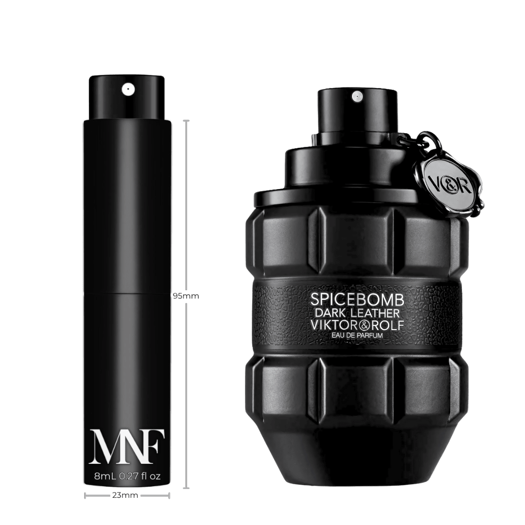 Viktor&Rolf | Spicebomb Dark Leather | Eau de Parfum | 8mL Travel Spray - Authentic Designer Fragrance | My Next Fragrance