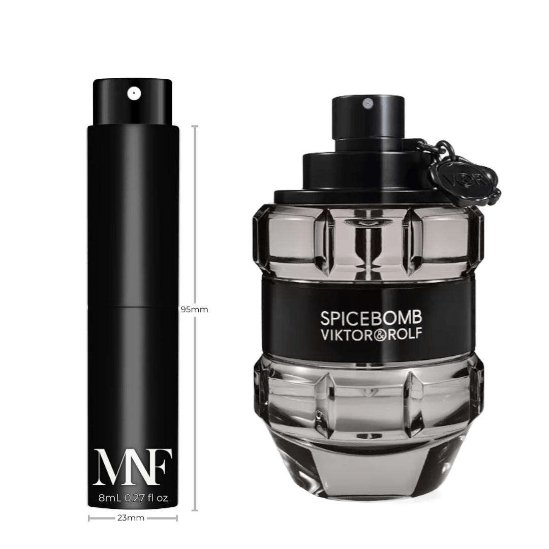 Viktor&Rolf | Spicebomb | Eau de Toilette | 8mL Travel Spray - Authentic Designer Fragrance | My Next Fragrance