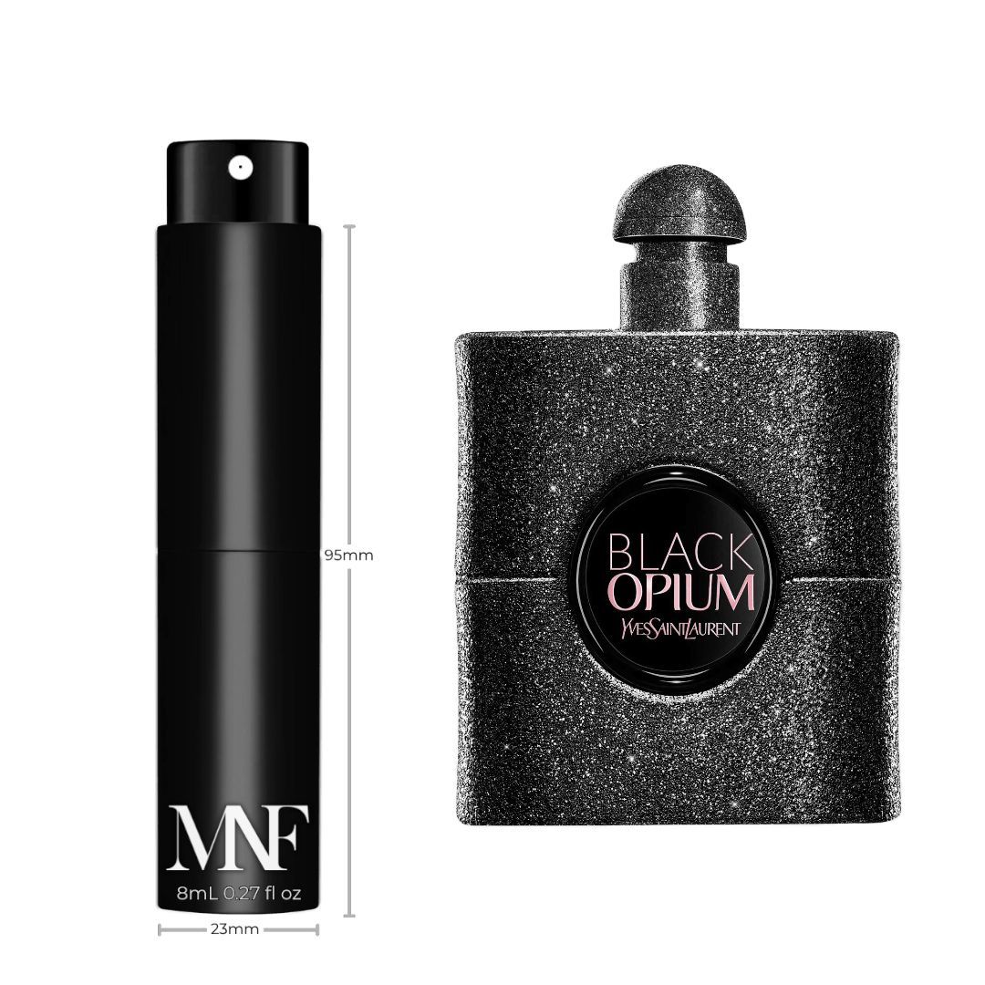 Yves Saint Laurent | Black Opium Extreme | Eau de Parfum Extreme | 8mL Travel Spray - Authentic Designer Fragrance | My Next Fragrance