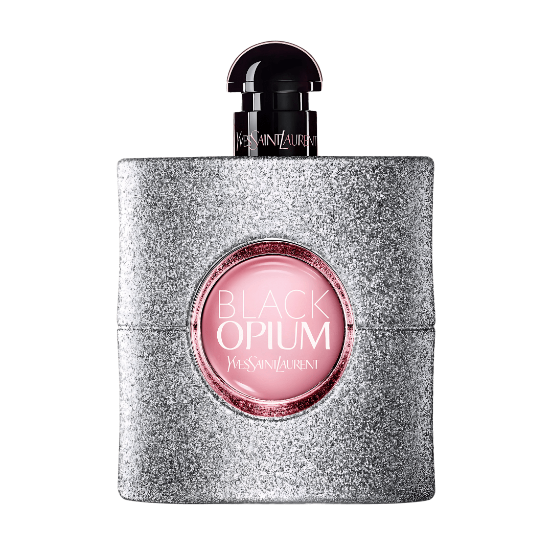 Yves Saint Laurent | Black Opium Glitter | Eau de Parfum | 8mL Travel Spray - Authentic Designer Fragrance | My Next Fragrance
