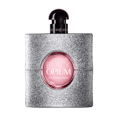 Retail Black Opium Glitter bottle shown as a retail-price reference.