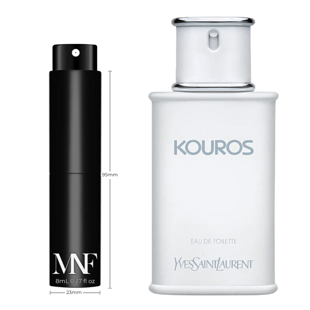 Yves Saint Laurent | Kouros | Eau de Toilette | 8mL Travel Spray - Authentic Designer Fragrance | My Next Fragrance