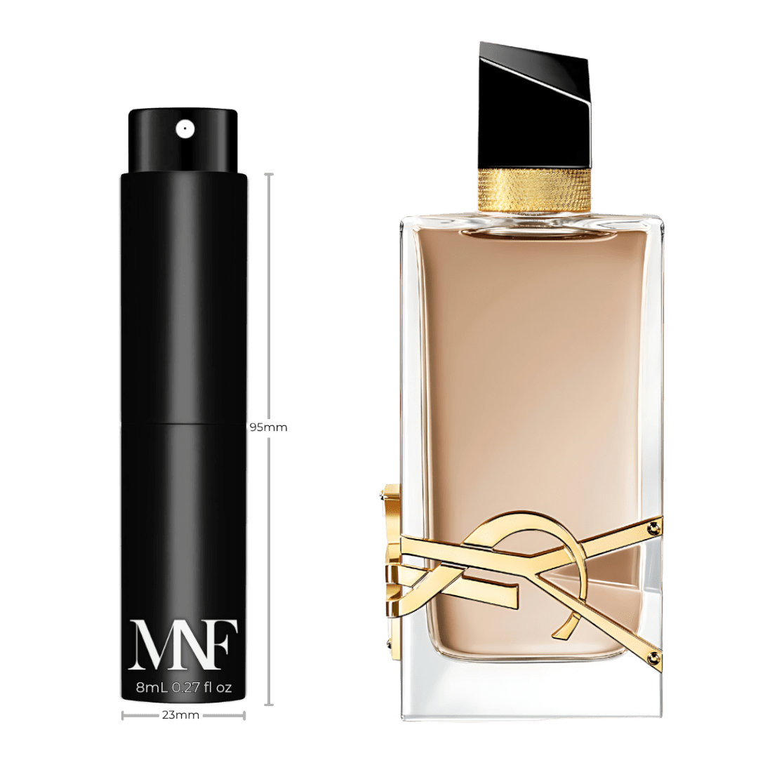 Yves Saint Laurent | Libre Flowers & Flames | Eau de Parfum Florale | 8mL Travel Spray - Authentic Designer Fragrance | My Next Fragrance