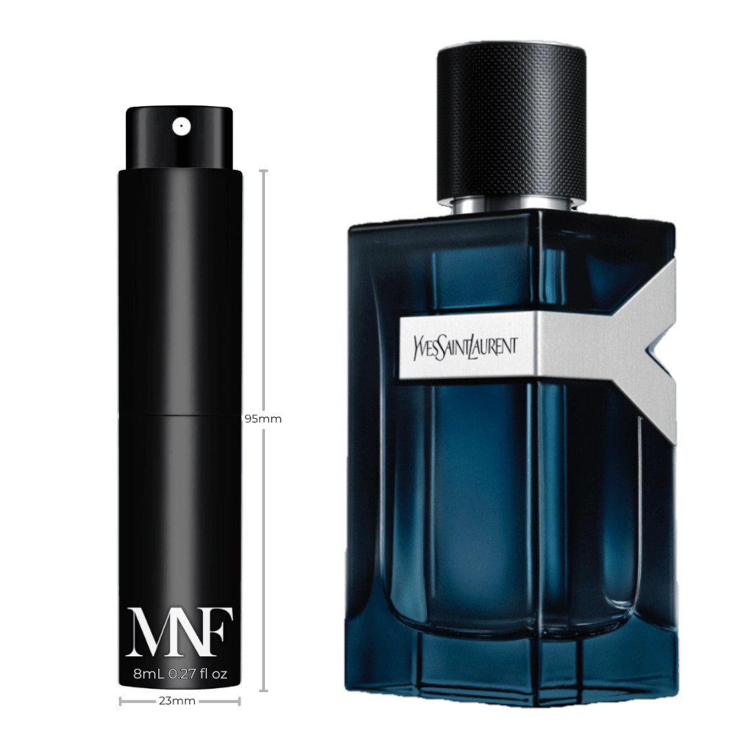 Yves Saint Laurent | Y Intense | Eau de Parfum Intense | 8mL Travel Spray - Authentic Designer Fragrance | My Next Fragrance