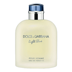 Retail Light Blue Pour Homme bottle shown as a retail-price reference.