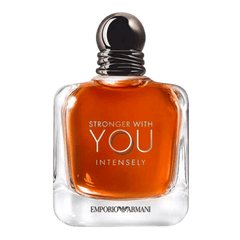Retail Stronger With You Intensely bottle shown as a retail-price reference.
