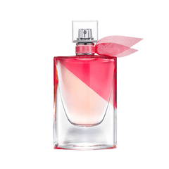 Retail La Vie Est Belle En Rose bottle shown as a retail-price reference.