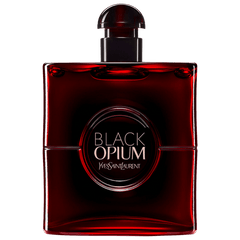 Retail Black Opium Over Red bottle shown as a retail-price reference.